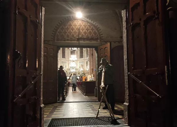 Blazen in de Sint-Victorkerk Obdam