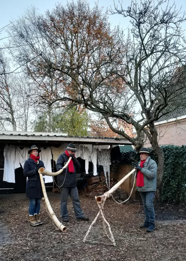Even de ''vuile'' was buiten hangen?