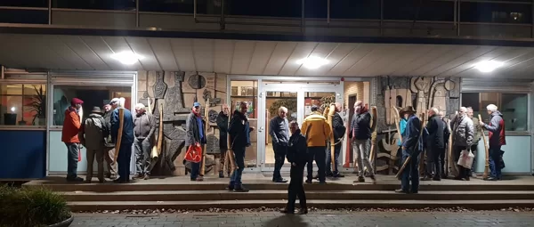 10-2022 Verzamelen voor de blaasoefenavonden in het PCC Alkmaar