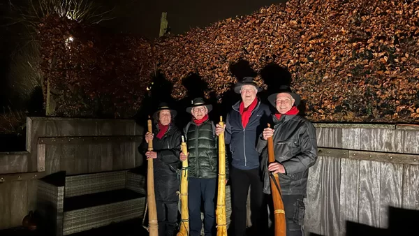 Lichtjeswandeling Obdam 28-12-2024