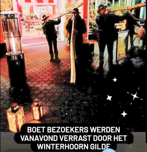Blazen bij tuincentrum de Boet 8-12-23