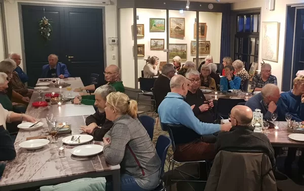 Blazen, maar vooral stampot eten bij Wieringer Eilandmuseum Jan Lont 6-1-24