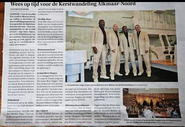 Kerstwandeling Alkmaar-Noord/de Blije Mare/Rekerhout  15-12-23