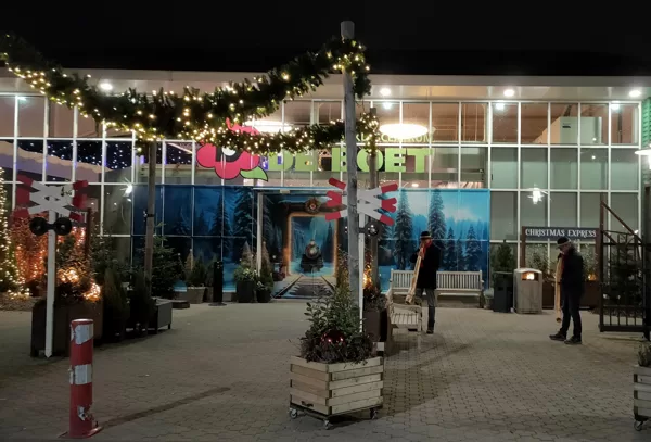 Optreden bij tuincentrum de Boet in Hoogwoud 11-12-2024